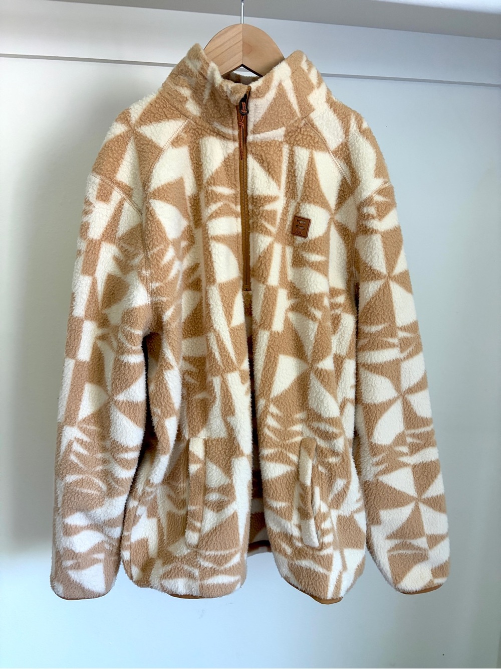Billabong | Women’s | Adventure Division Sherpa Half Zip Pullover Jacket | Large